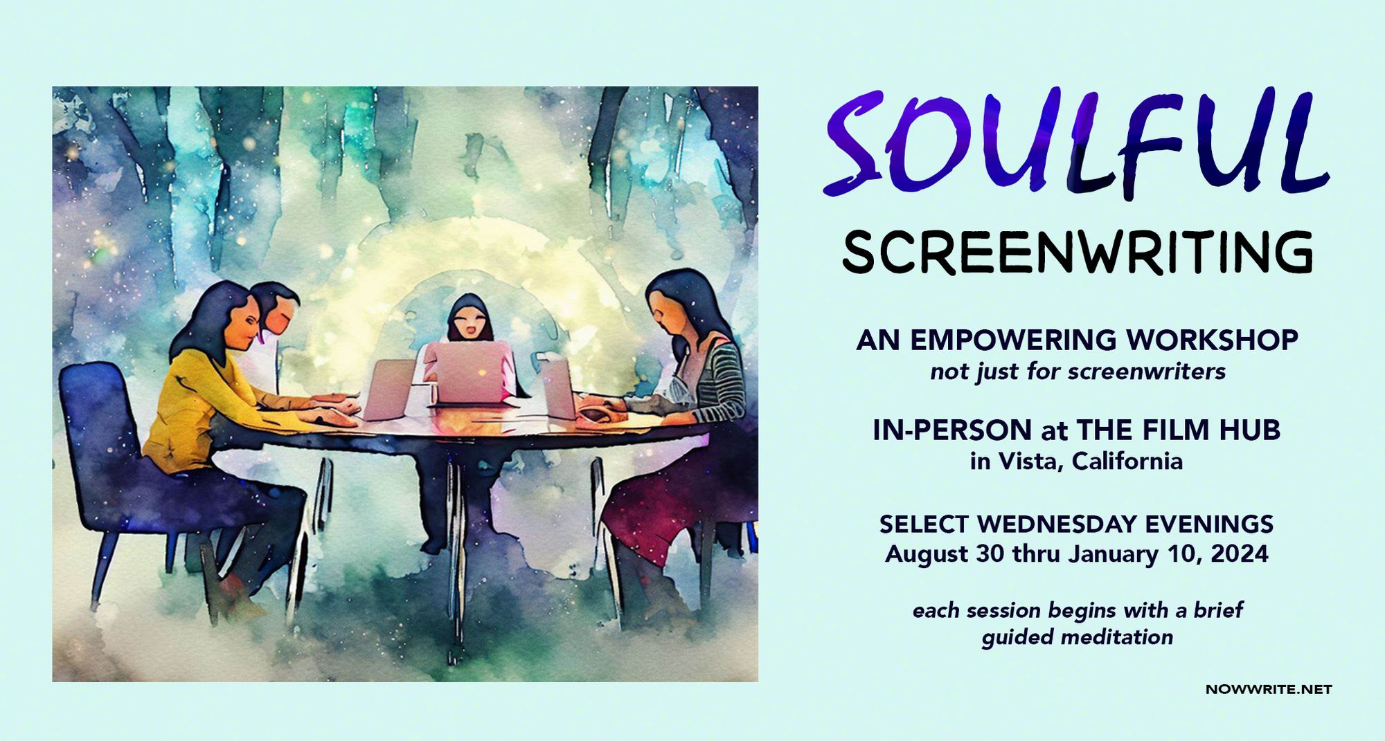 Soulful Screenwriting workshop series